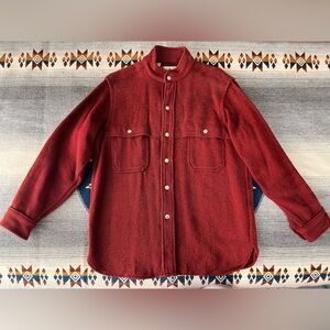 Vintage Paul Petzoldt Wool Whipcord Shacket